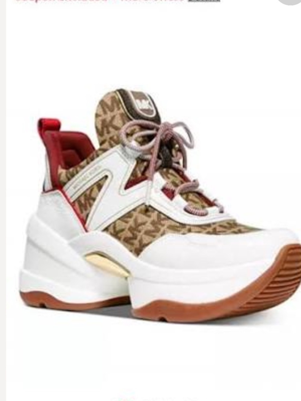 MICHAEL Michael Kors Olympia Dad platform sneakers - Picture 2 of 2